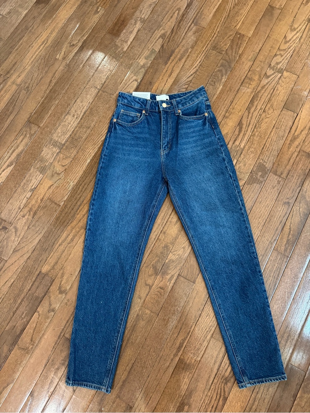 NEW with tags H&M High Waist Mom Jeans